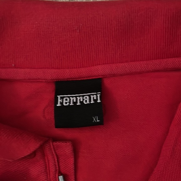 Red Ferrari polo shirt​​ - Picture 4 of 5